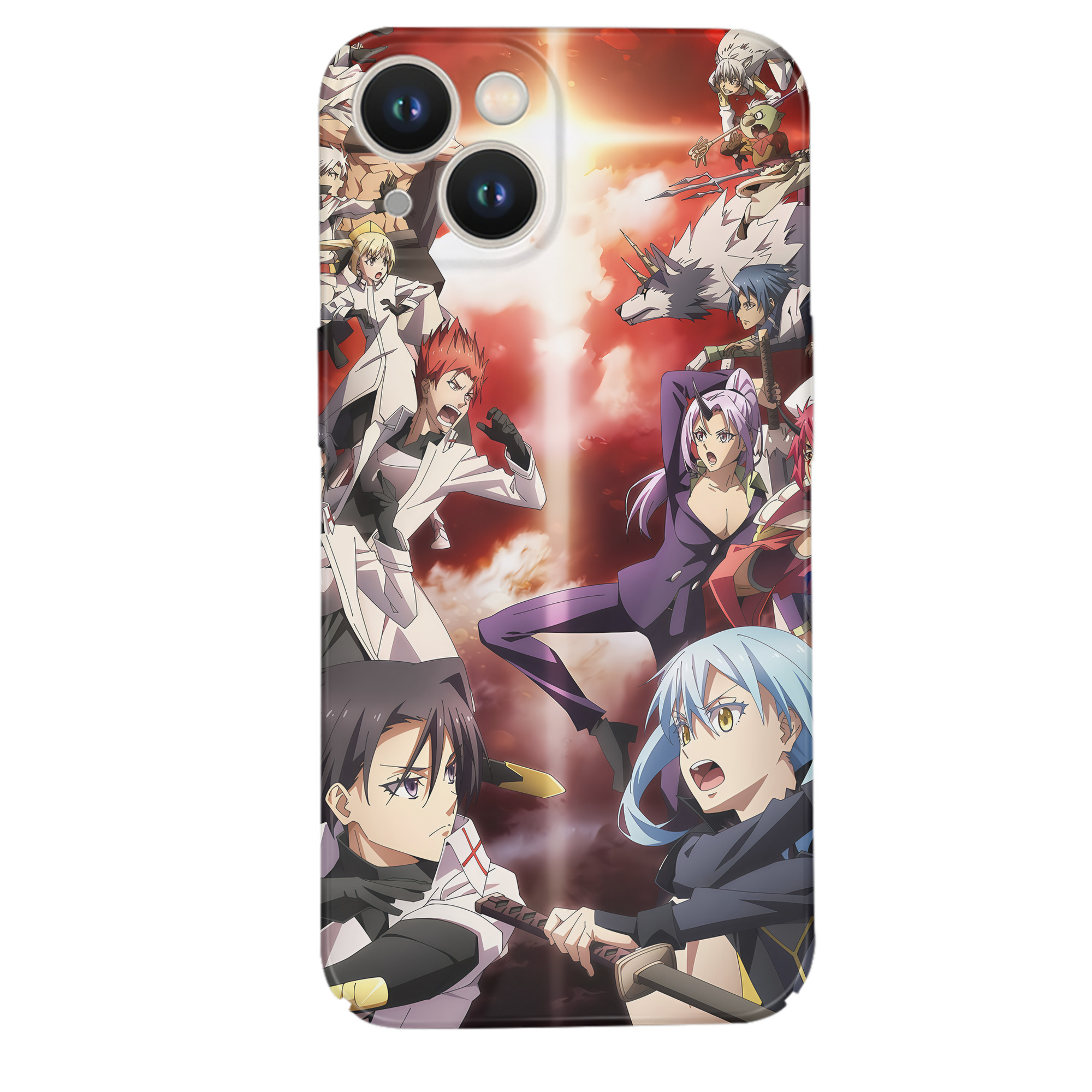 （画像用） 転スラ Regarding Reincarnated to Slime 【iPhone 14シリーズ対応】ハードケース